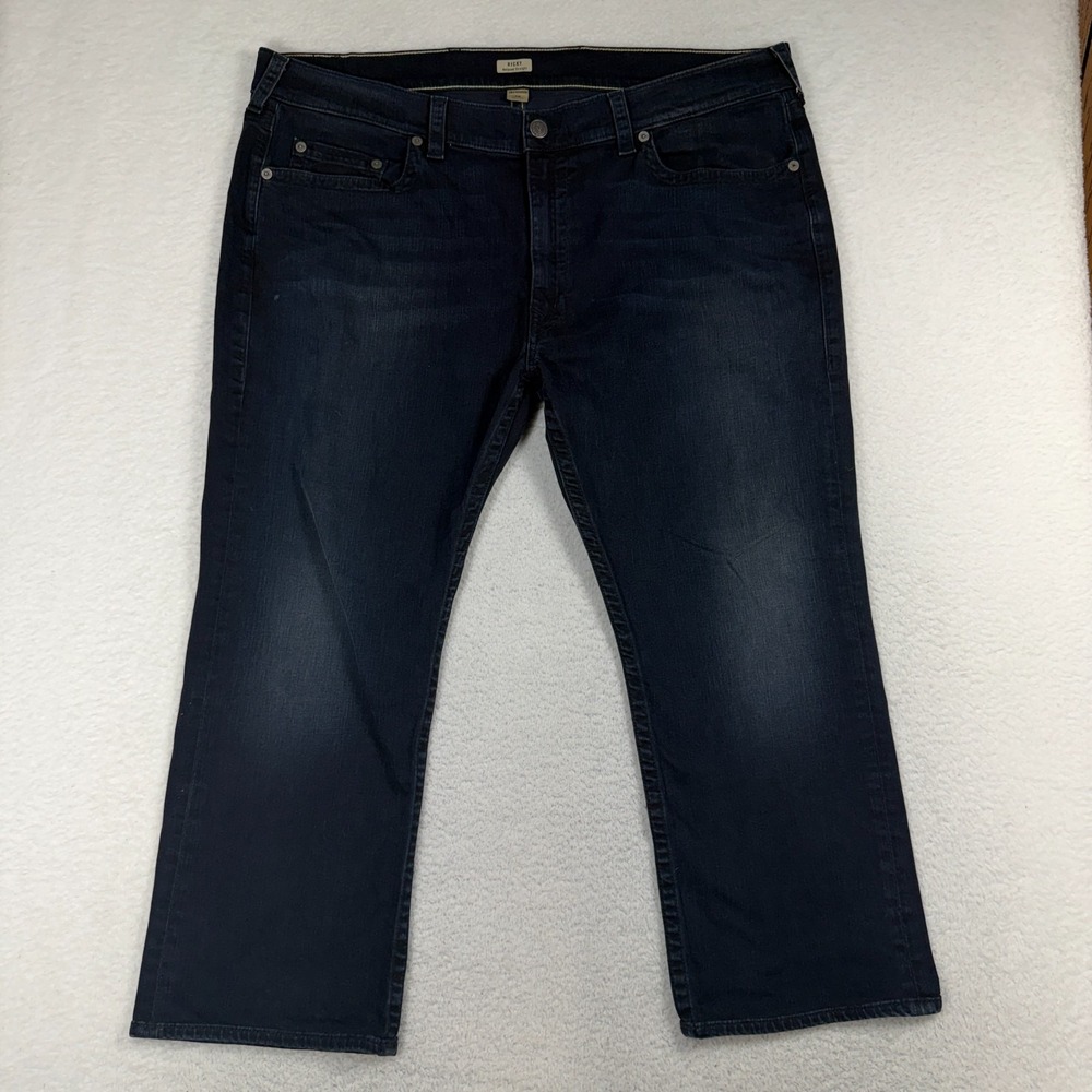 True Religion Ricky Relaxed Straight Jeans Men's 46x26.5 Blue Stretch Made USA